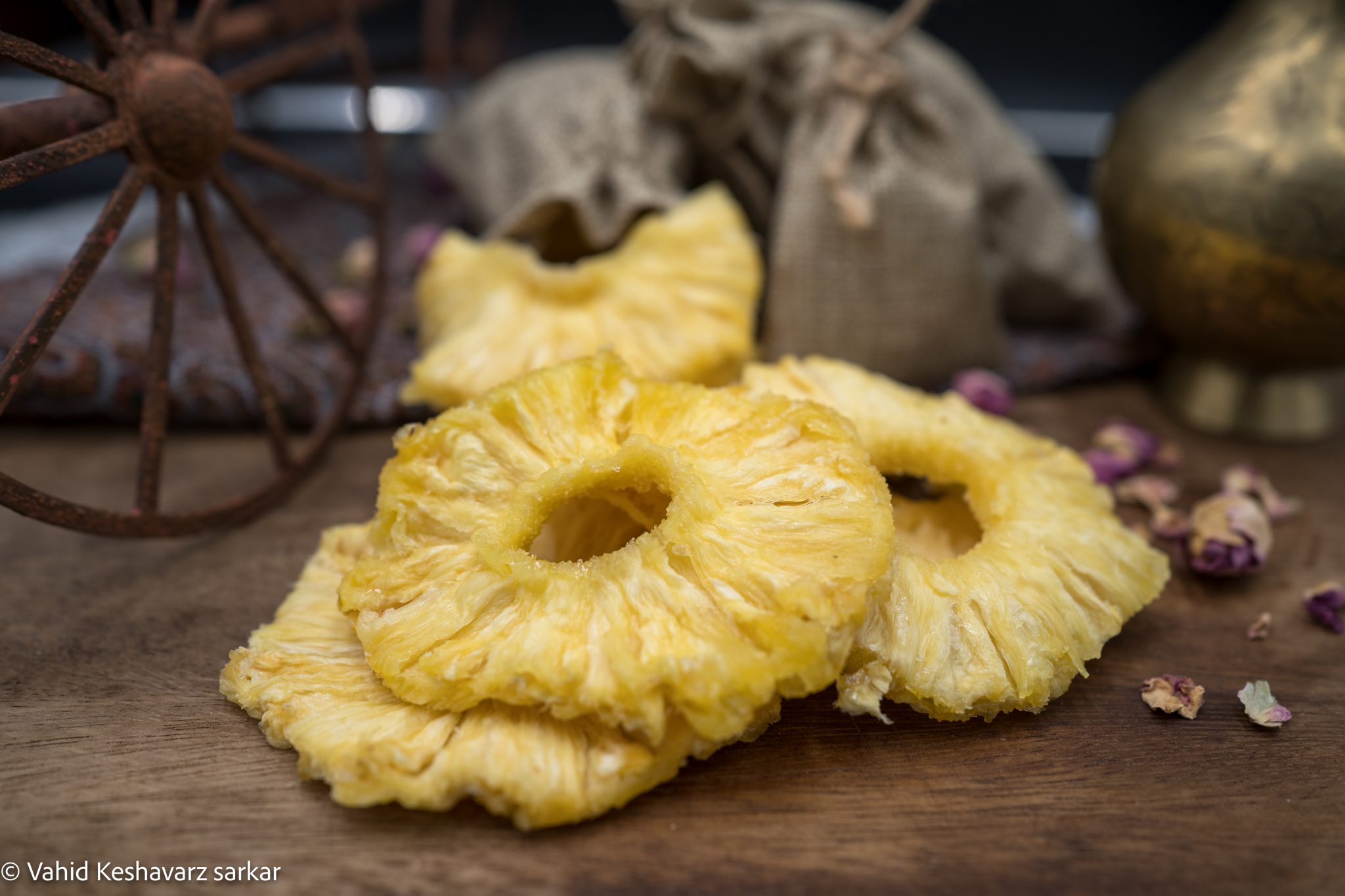 Dried Pineapple Mr & Mrs Olive